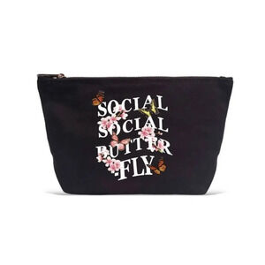 NWT social social butterfly pouch